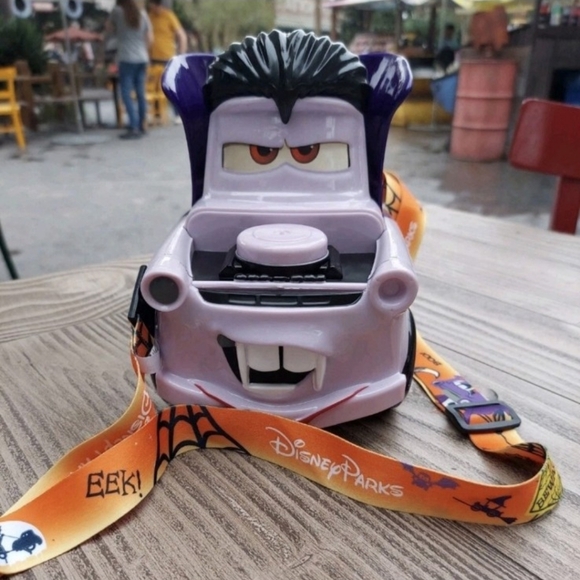 Disney Parks Halloween Vampire Tow Mater popcorn bucket - Picture 1 of 13